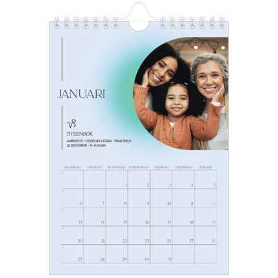 Fotokalender A5 — Astronomie [Januari]
